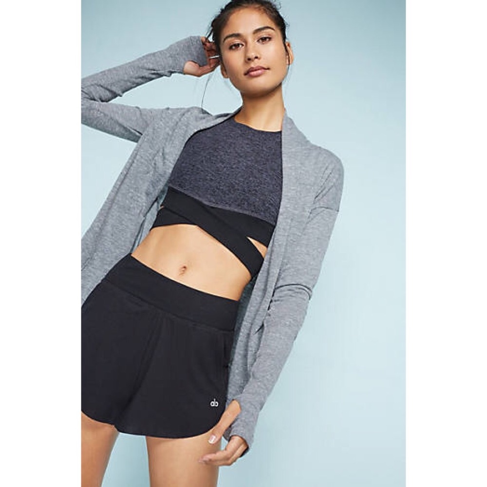 Anthropologie Grey Cardigan xs